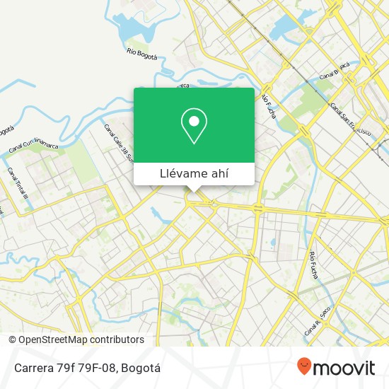 Mapa de Carrera 79f 79F-08