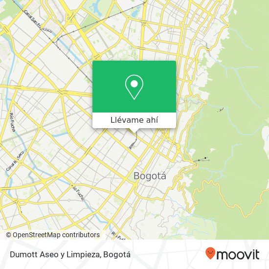 Mapa de Dumott Aseo y Limpieza