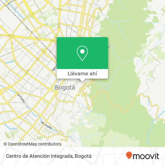 Mapa de Centro de Atención Integrada