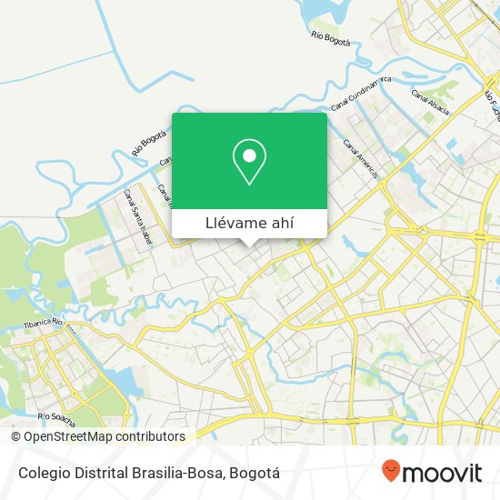 Mapa de Colegio Distrital Brasilia-Bosa