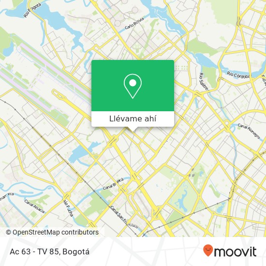 Mapa de Ac 63 - TV 85