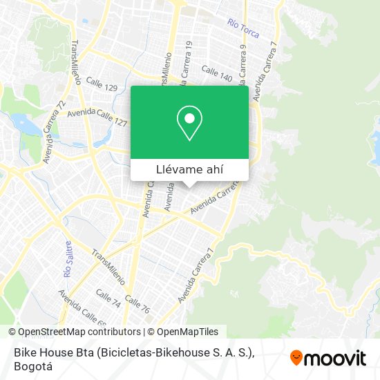 Mapa de Bike House Bta (Bicicletas-Bikehouse S. A. S.)