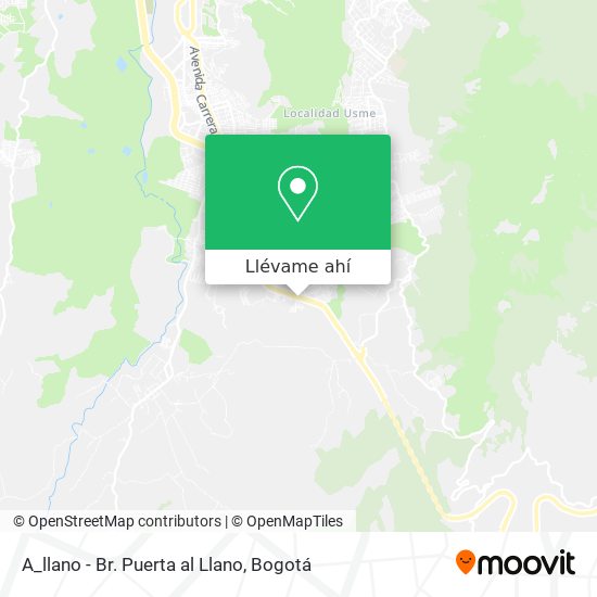 Mapa de A_llano - Br. Puerta al Llano