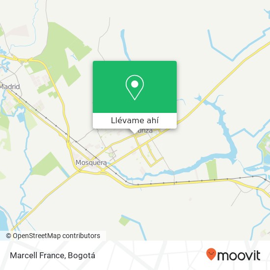 Mapa de Marcell France