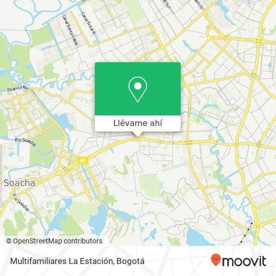Mapa de Multifamiliares La Estación