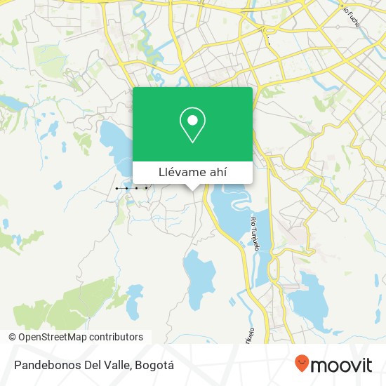 Mapa de Pandebonos Del Valle
