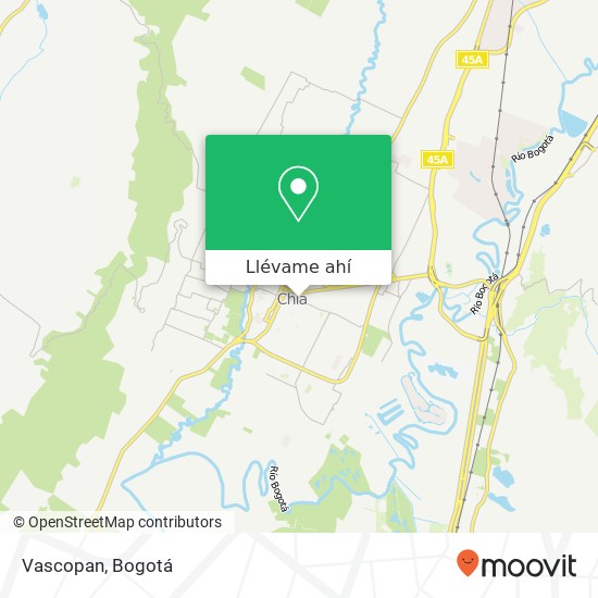 Mapa de Vascopan