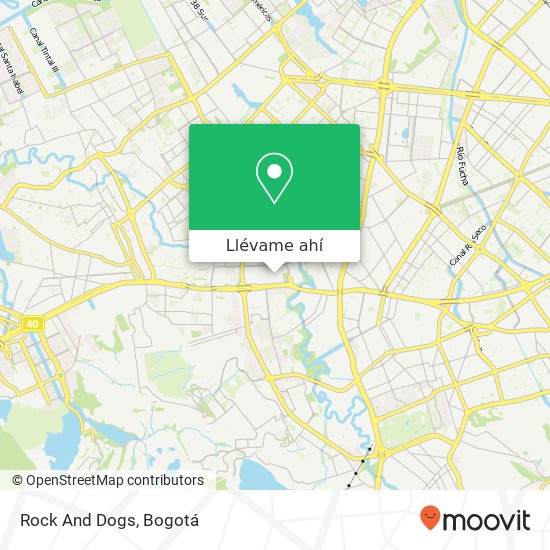 Mapa de Rock And Dogs