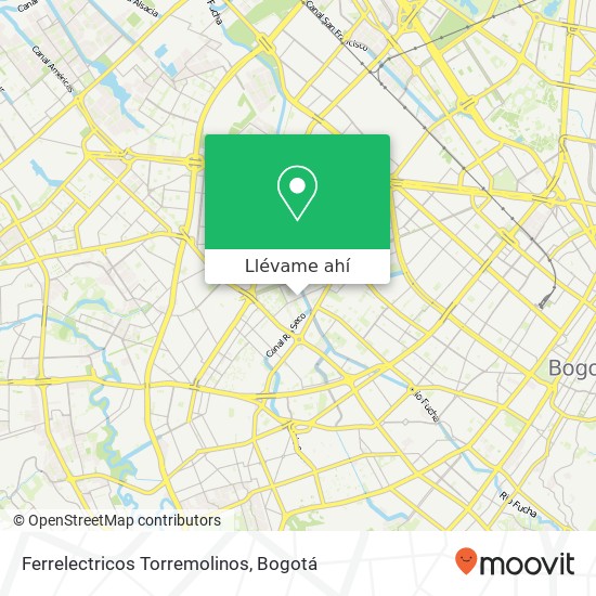 Mapa de Ferrelectricos Torremolinos