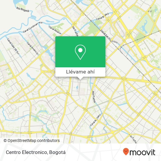 Mapa de Centro Electronico