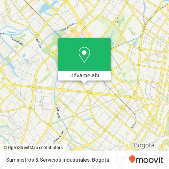 Mapa de Suministros & Servicios Industriales