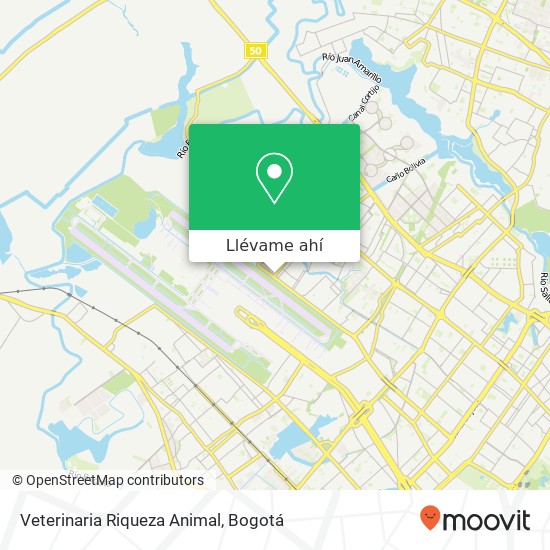 Mapa de Veterinaria Riqueza Animal