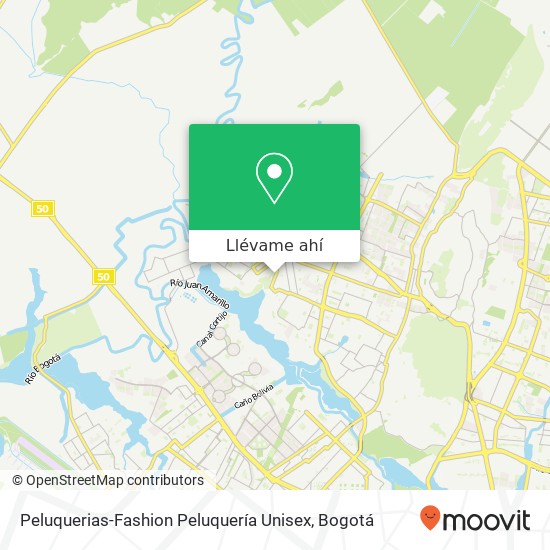 Mapa de Peluquerias-Fashion Peluquería Unisex