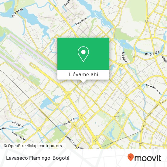 Mapa de Lavaseco Flamingo