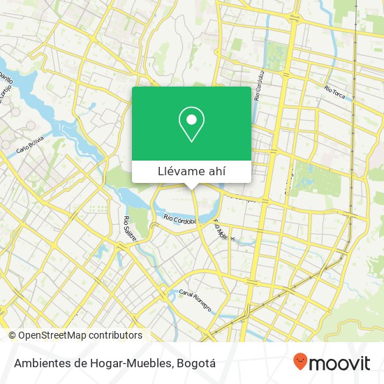 Mapa de Ambientes de Hogar-Muebles