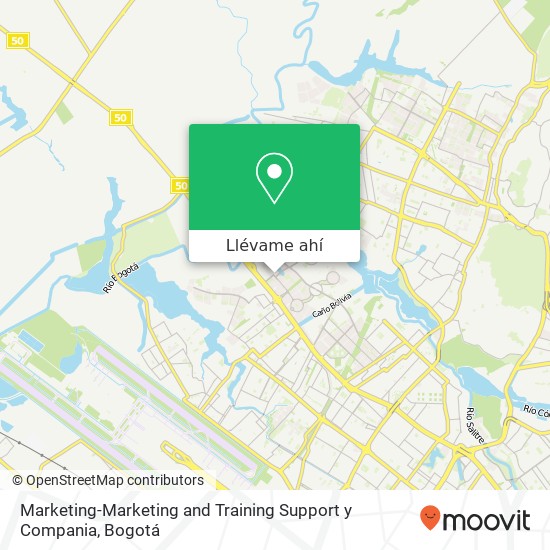 Mapa de Marketing-Marketing and Training Support y Compania
