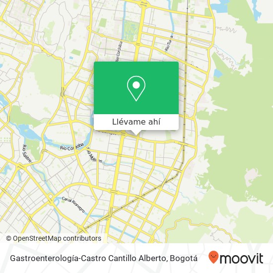 Mapa de Gastroenterología-Castro Cantillo Alberto