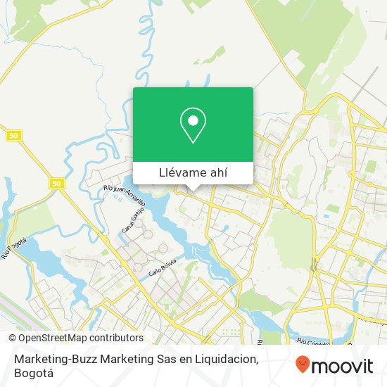 Mapa de Marketing-Buzz Marketing Sas en Liquidacion