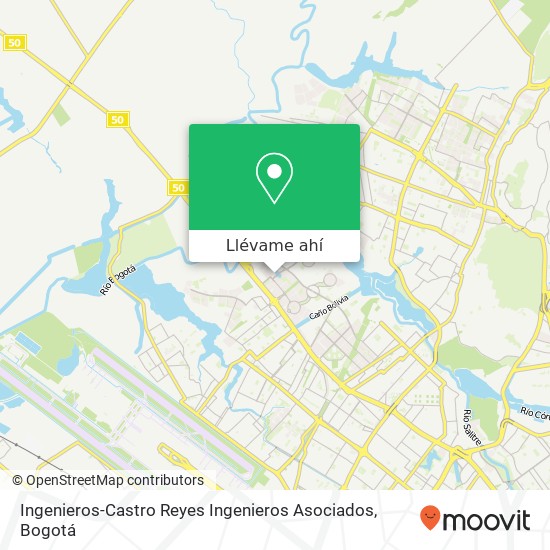 Mapa de Ingenieros-Castro Reyes Ingenieros Asociados