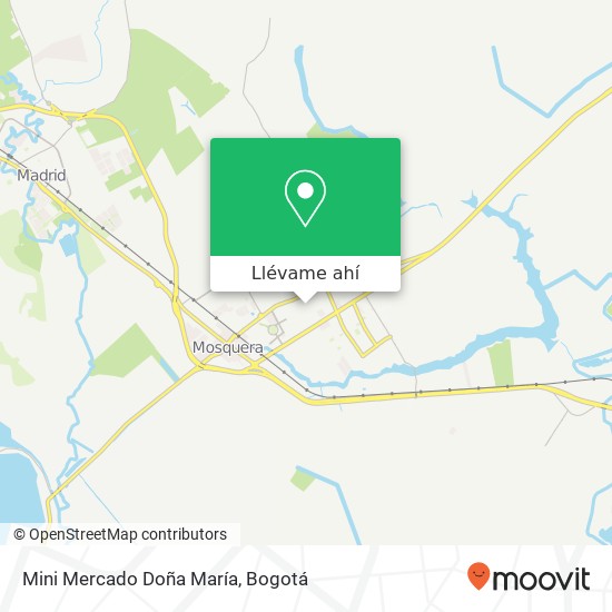 Mapa de Mini Mercado Doña María