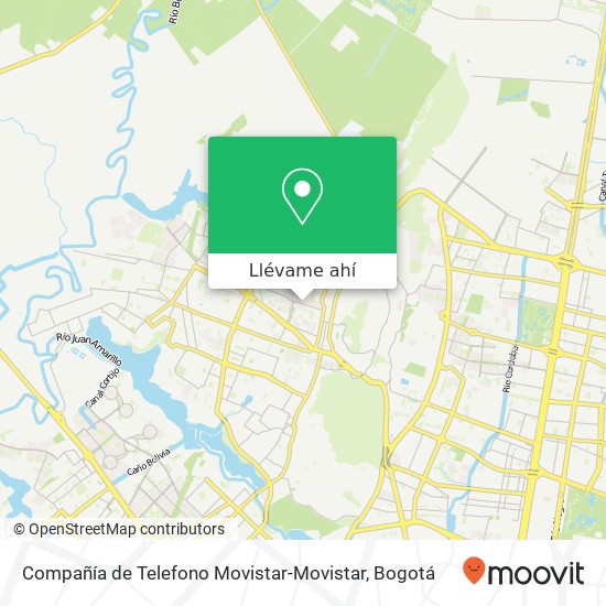 Mapa de Compañía de Telefono Movistar-Movistar