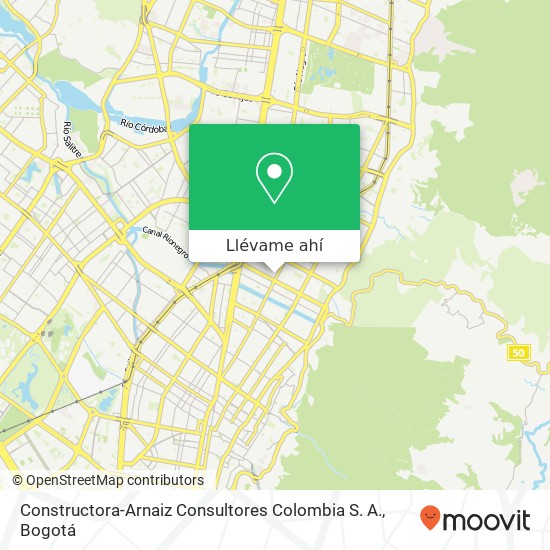 Mapa de Constructora-Arnaiz Consultores Colombia S. A.