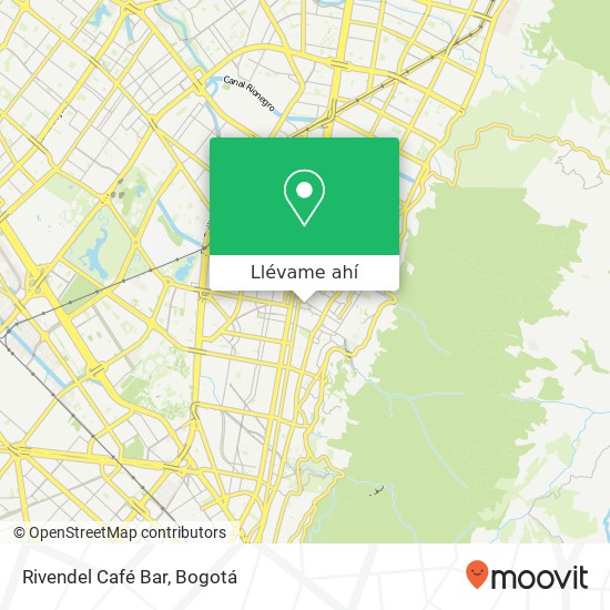 Mapa de Rivendel Café Bar