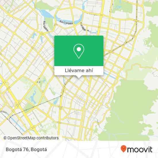 Mapa de Bogotá 76
