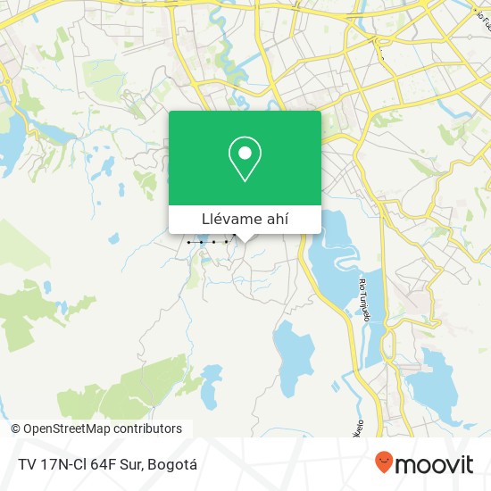 Mapa de TV 17N-Cl 64F Sur
