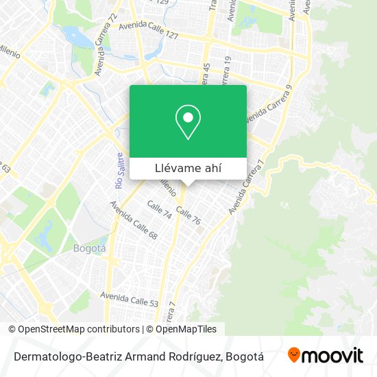 Mapa de Dermatologo-Beatriz Armand Rodríguez