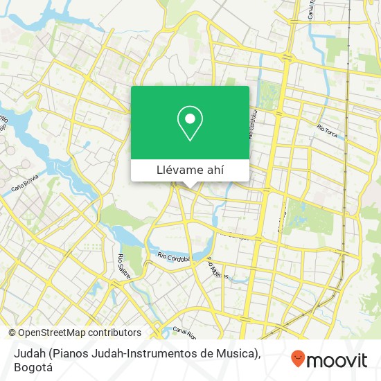 Mapa de Judah (Pianos Judah-Instrumentos de Musica)