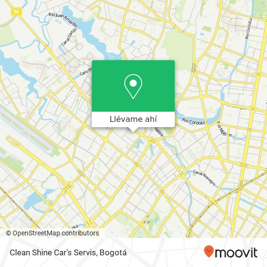 Mapa de Clean Shine Car's Servis