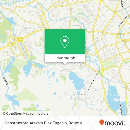 Mapa de Constructora-Arevalo Diaz Eugenio