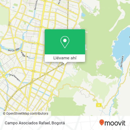 Mapa de Campo Asociados Rafael