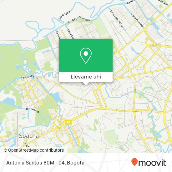 Mapa de Antonia Santos 80M - 04