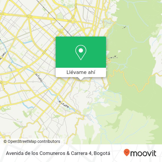 Mapa de Avenida de los Comuneros & Carrera 4
