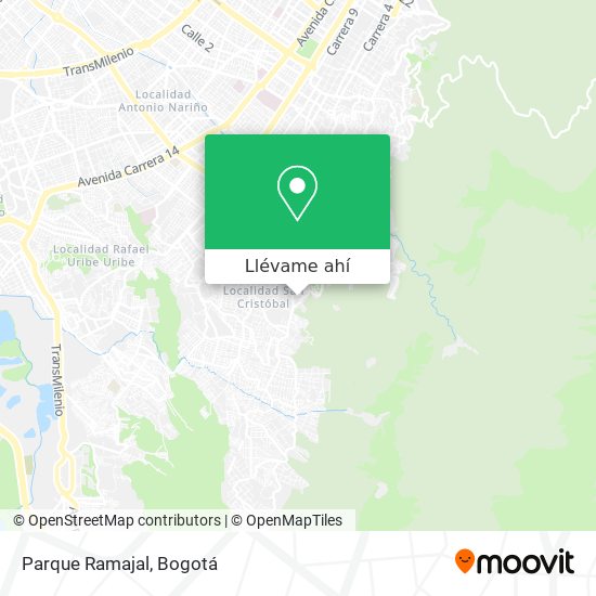 Mapa de Parque Ramajal