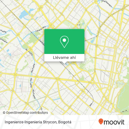 Mapa de Ingenieros-Ingenieria Strycon