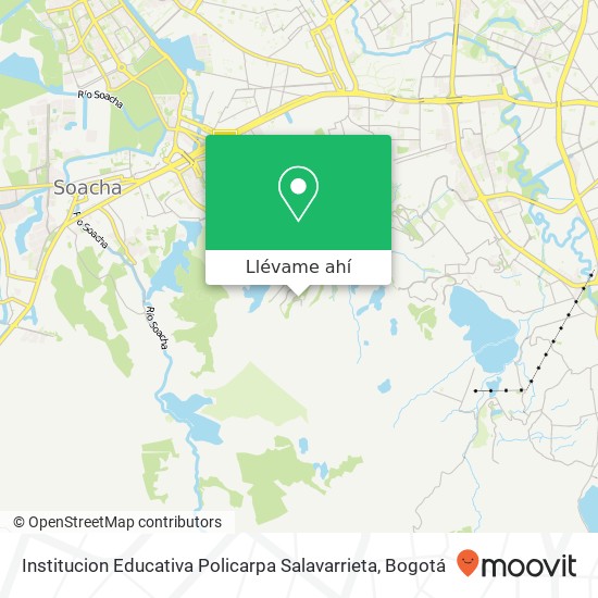 Mapa de Institucion Educativa Policarpa Salavarrieta
