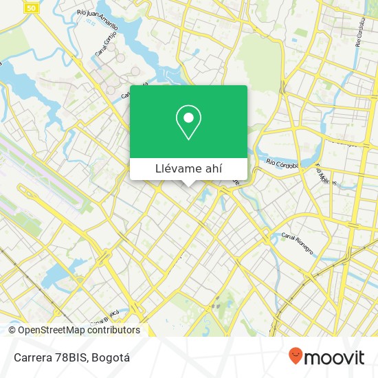 Mapa de Carrera 78BIS
