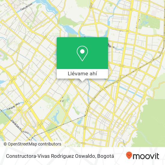 Mapa de Constructora-Vivas Rodriguez Oswaldo
