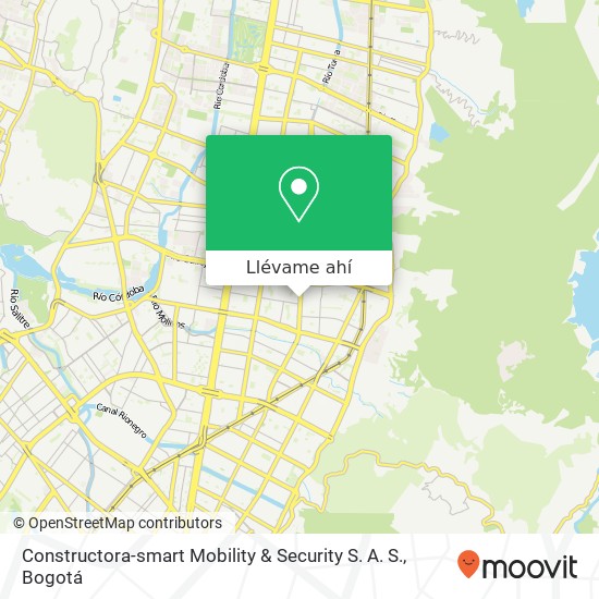 Mapa de Constructora-smart Mobility & Security S. A. S.