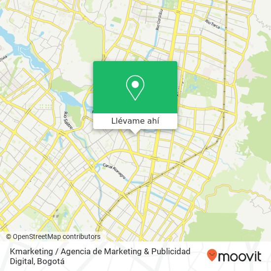 Mapa de Kmarketing / Agencia de Marketing & Publicidad Digital