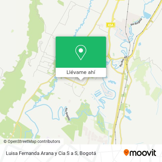 Mapa de Luisa Fernanda Arana y Cia S a S