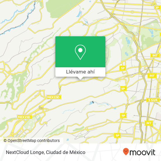 Mapa de NextCloud Longe