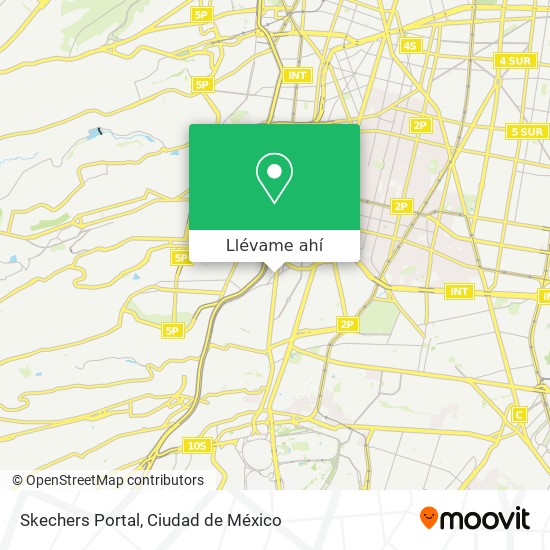 Mapa de Skechers Portal
