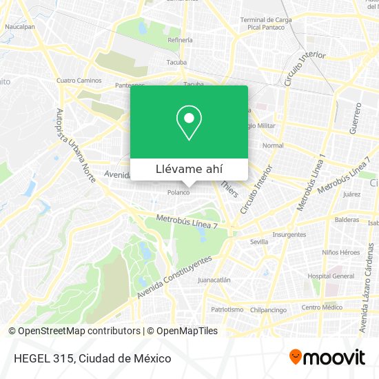 Mapa de HEGEL 315