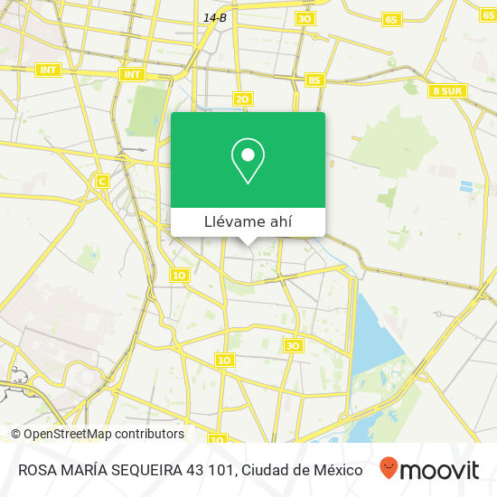 Mapa de ROSA MARÍA SEQUEIRA   43   101
