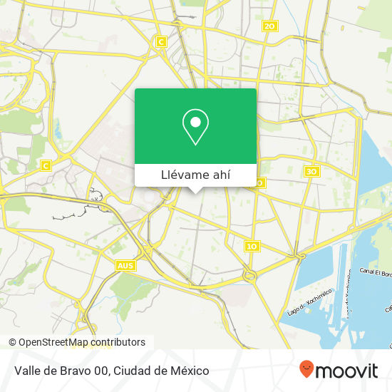 Mapa de Valle de Bravo  00