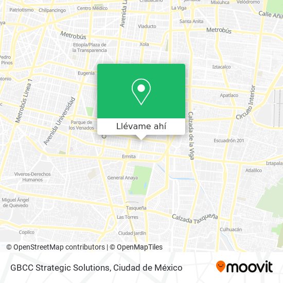 Mapa de GBCC Strategic Solutions